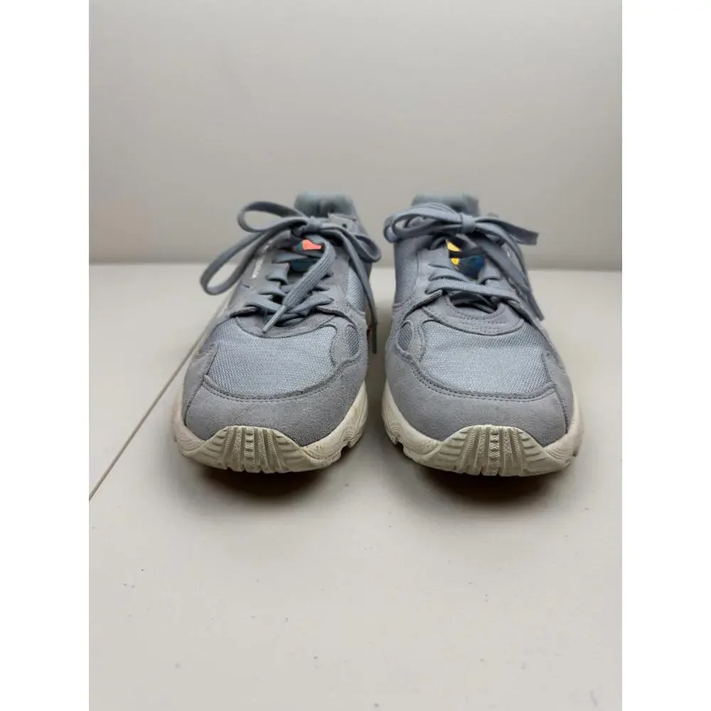 Adidas Womens Falcon Size 9.5 Light Gray Real Magenta EG2676‎